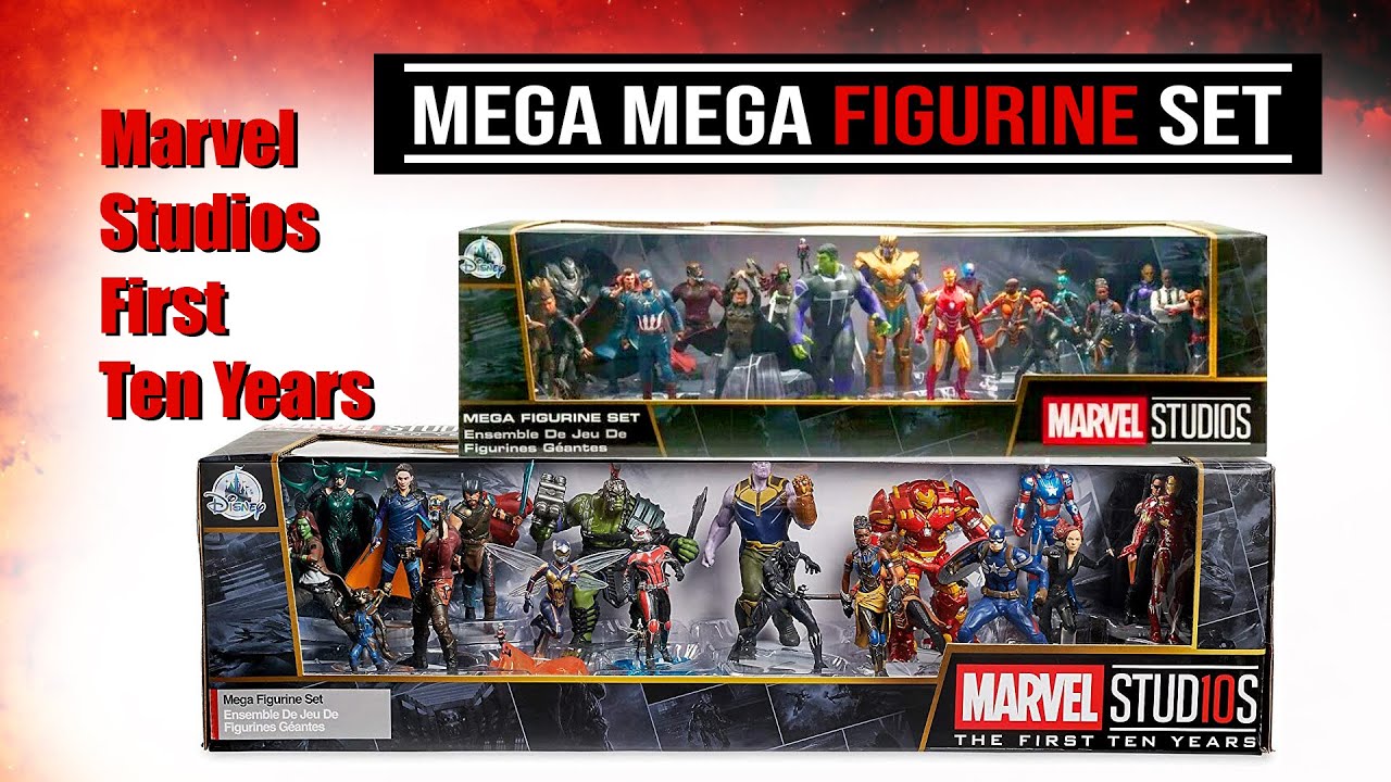 Marvel Studios First Ten Years Hot Toys Mega Mega Figurine Set