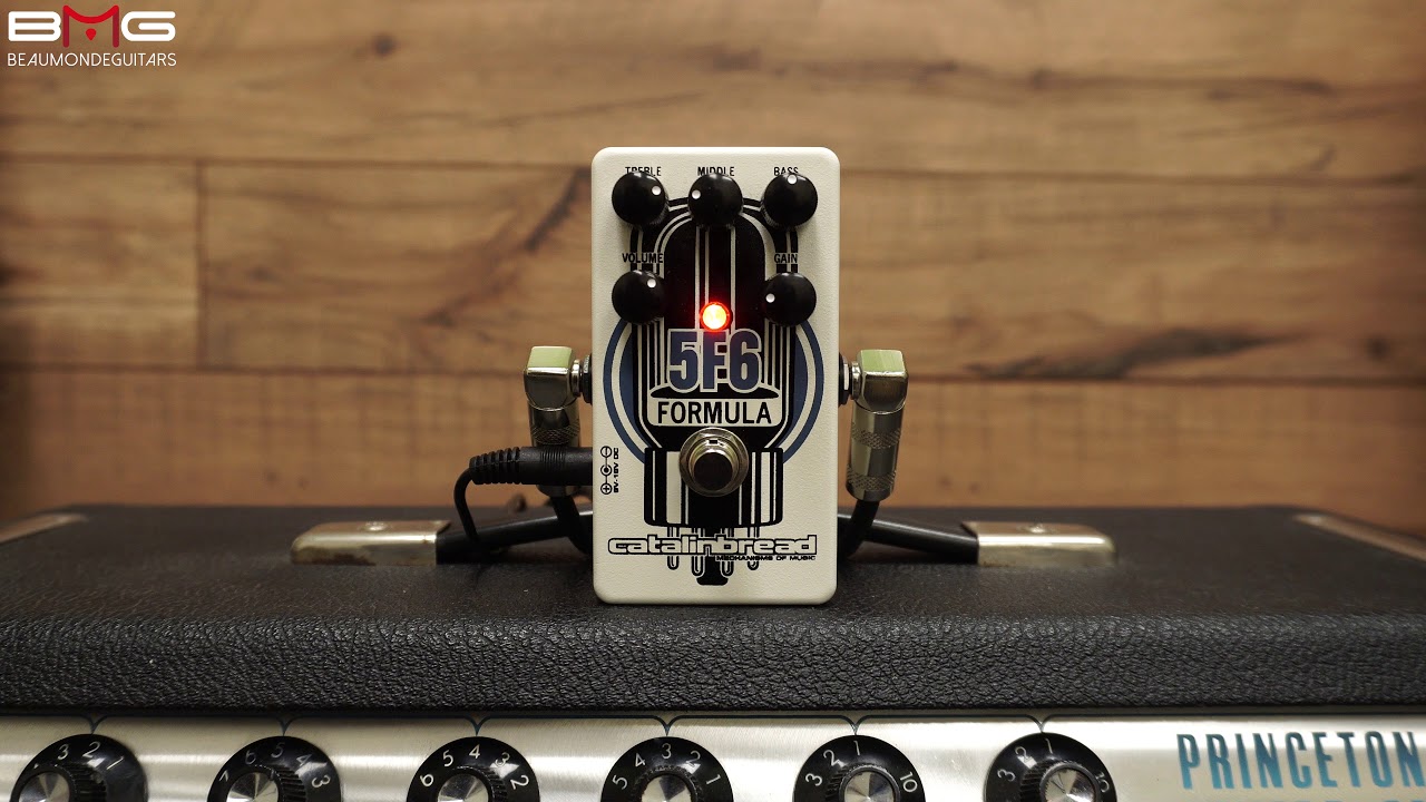 Catalinbread Formula 5F6 Overdrive Demo - YouTube