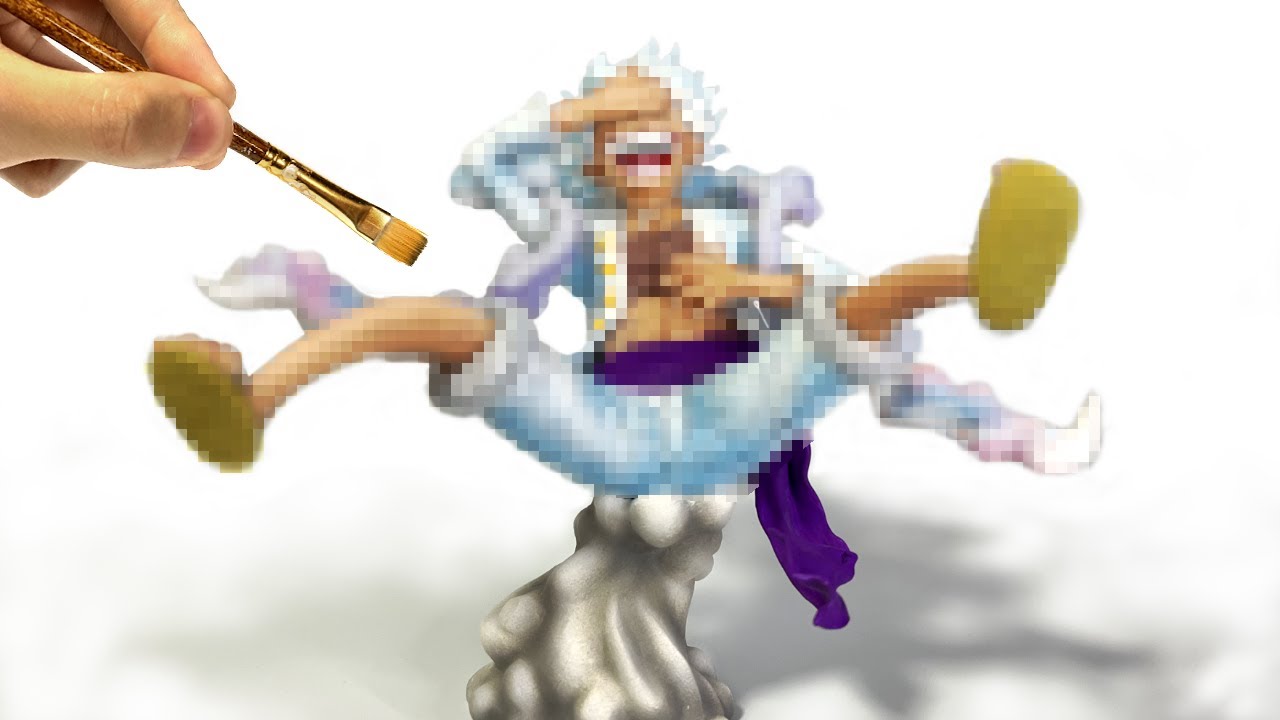 Spoiler Alert】Sculpting Luffy's 