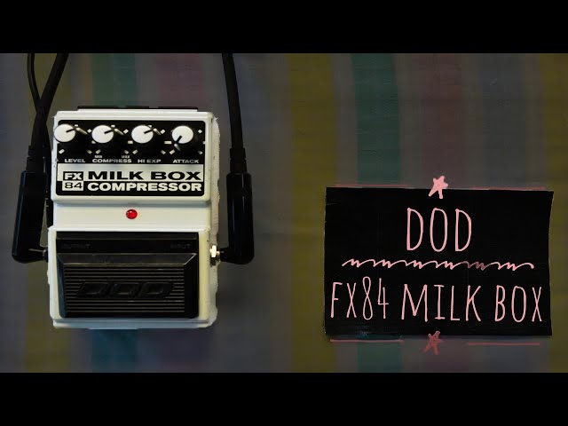 DOD / FX84 MILK BOX [bass demo] - YouTube