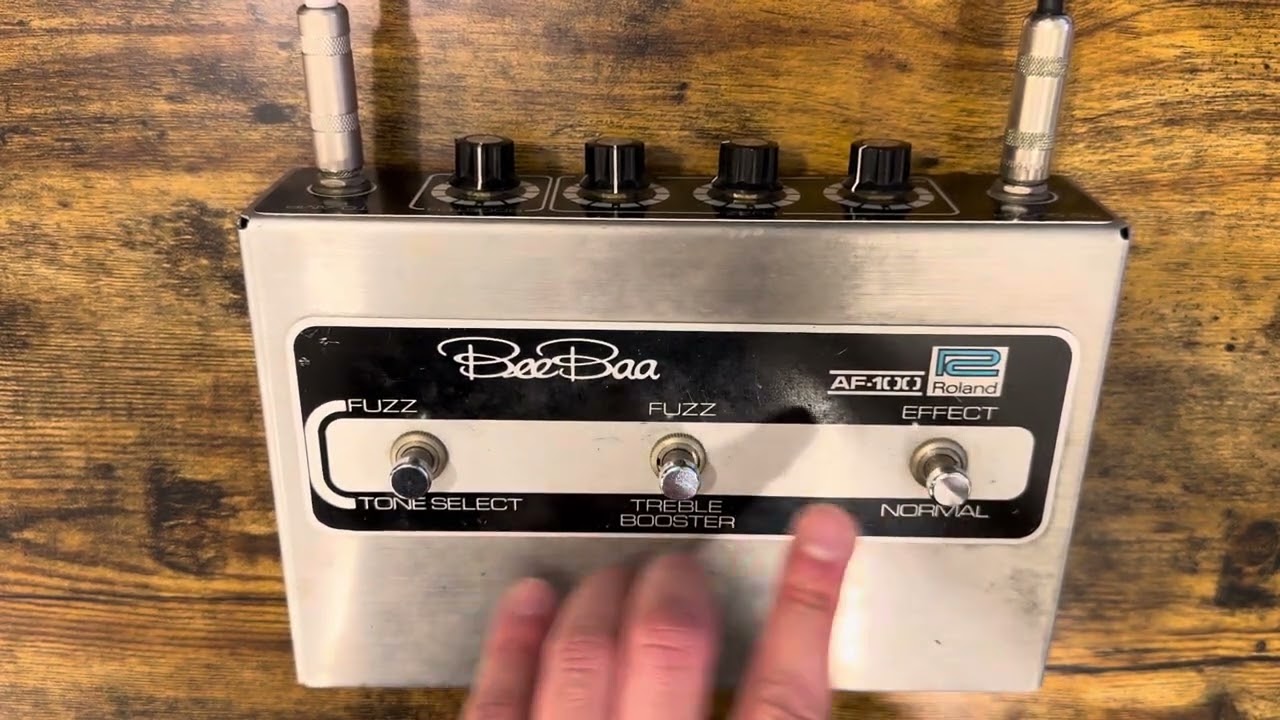 エレキチェロによるエフェクター検証 Vol.38 Roland「BeeBaa FUZZ