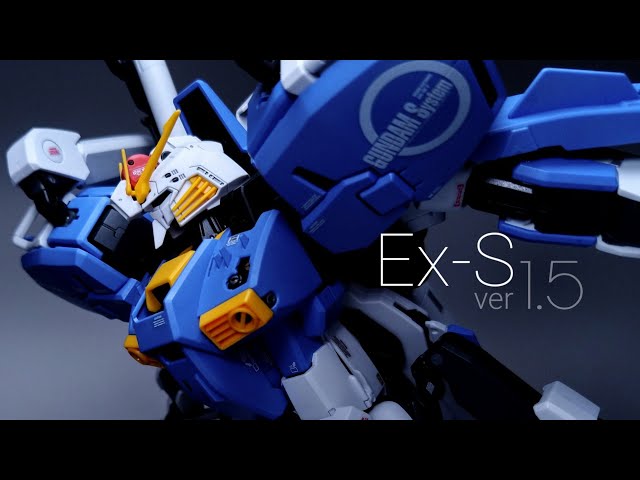 Old is new again: MG Ex-S/S Gundam Ver. 1.5 BUILD & TRANSFORM