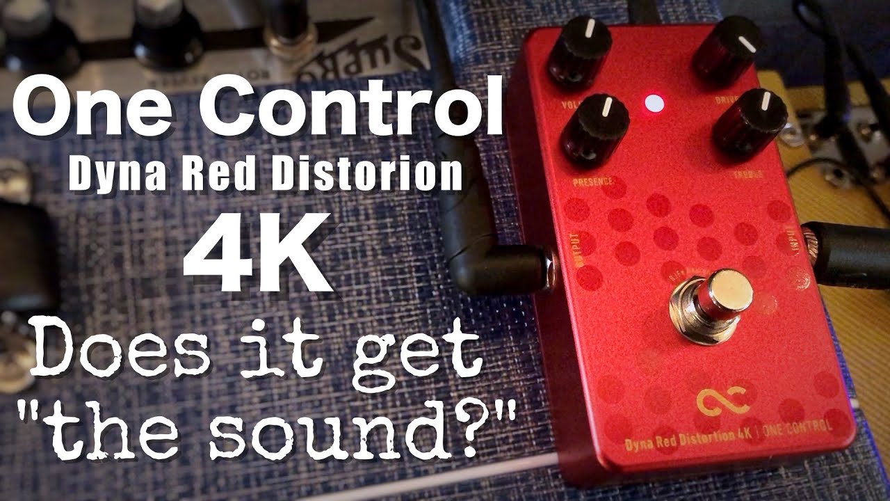 One Control Dyna Red Distortion 4K - YouTube