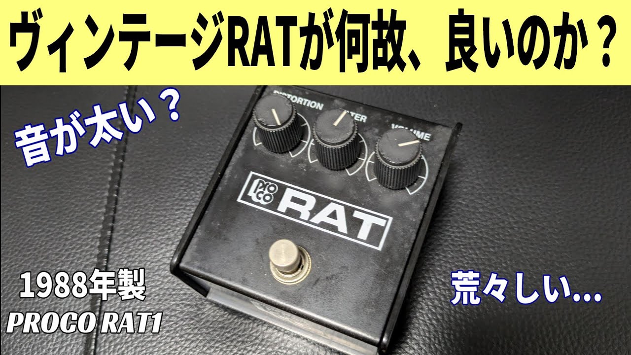 ProCo RAT 1 ブラックフェイス 石橋RAT？抜け殻 ケース 筐体 神田