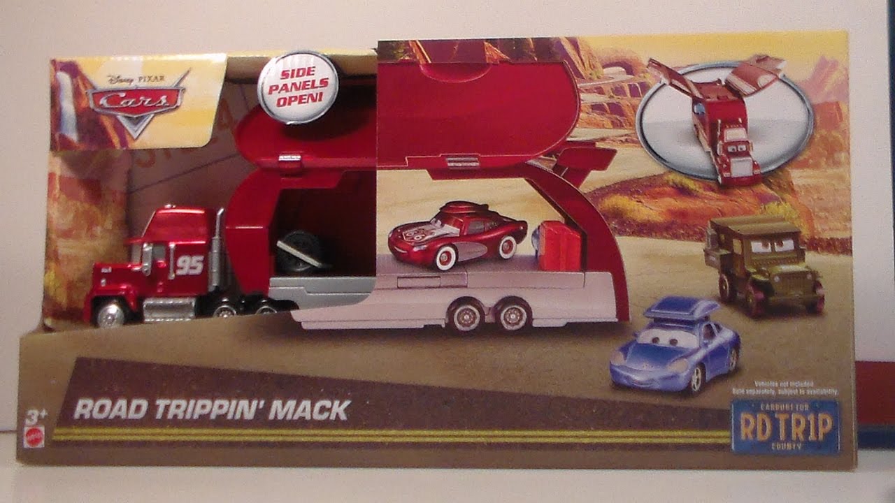 ROAD TRIPPIN' MACK, NEW 2017 CARS MATTEL RD TR1P DISNEY PIXAR