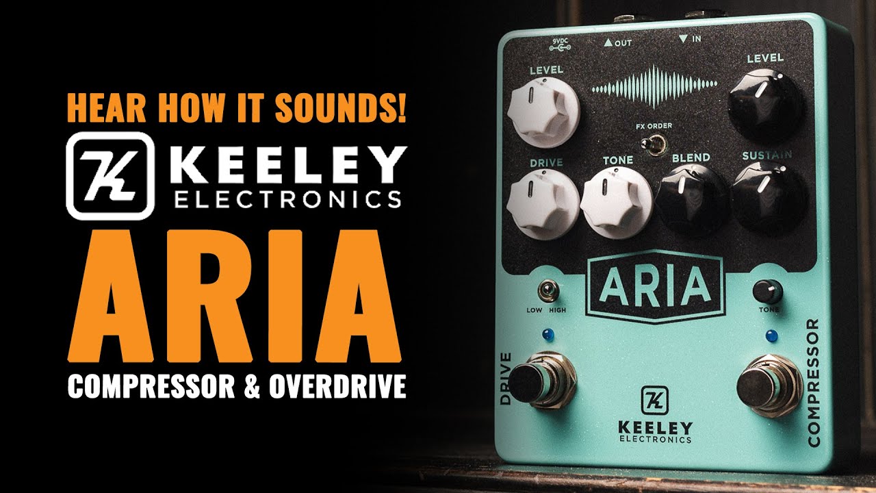 Keeley Aria Compressor Overdrive | CME Gear Demo | Alex Chadwick