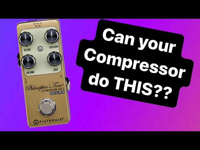 Pigtronix | Philosopher's Tone Germanium Gold Micro - YouTube