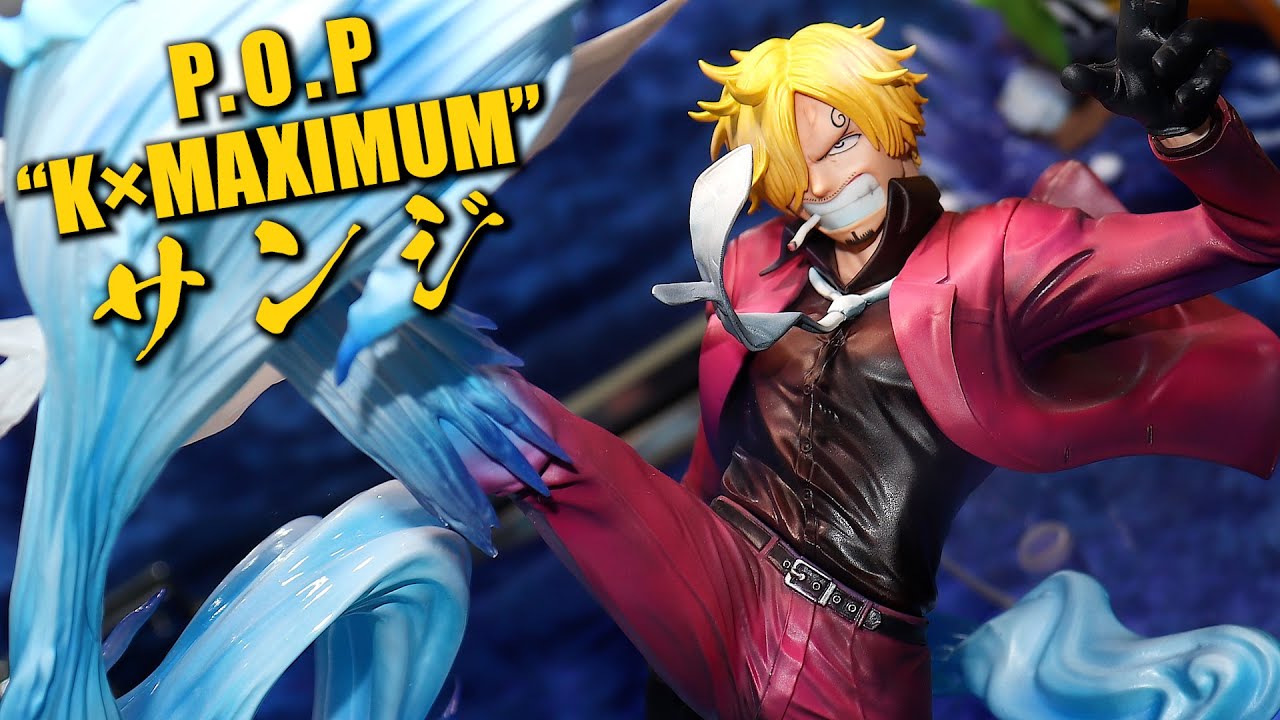 23:00まで値下げ中】ワンピースサンジpop maximum フィギュア