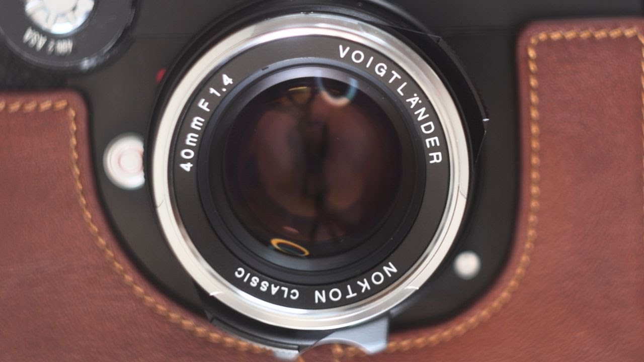 Voigtlander Nokton 40mm f1.4 VC MC unboxing and first impressions