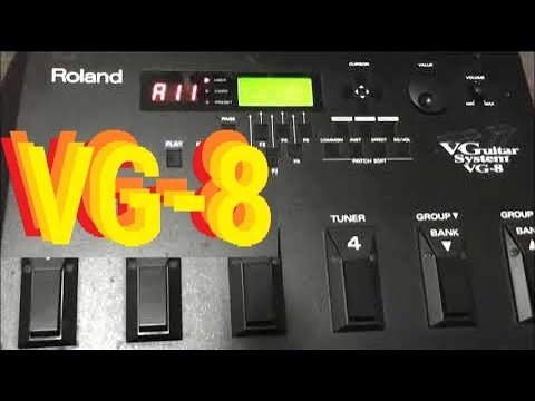 Roland's revolutionary VG-8 guitar synth. Late 90's. - YouTube