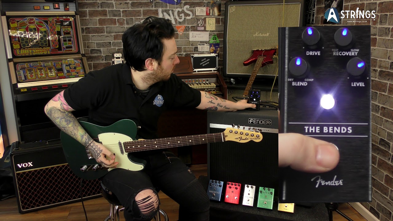 First Look: Fender The Bends Compressor Pedal - YouTube