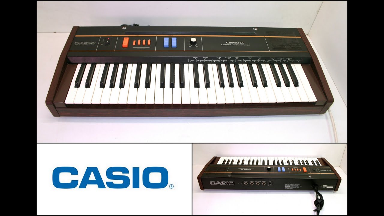 Vintage Casio CasioTone 101 CT-101 49 Keys Analog Synthesizer