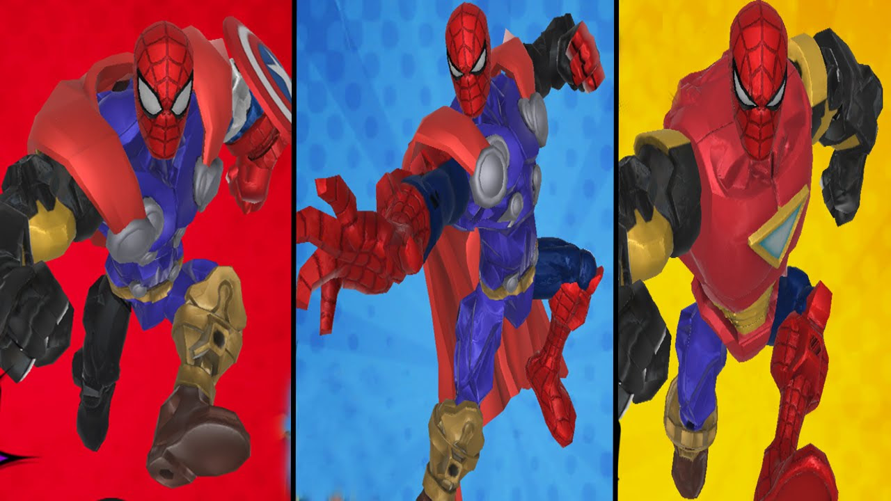 Marvel SuperHero Mashers Spider-Man | Mix + Smash - YouTube