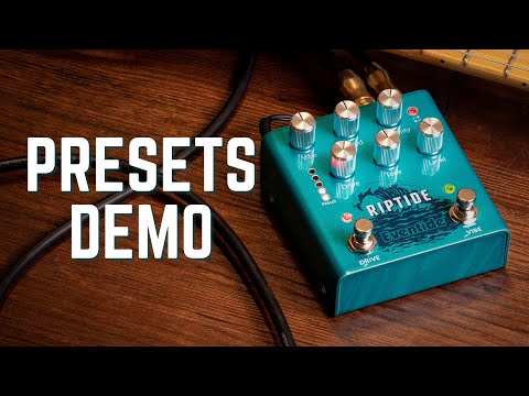 Eventide Riptide Pedal Factory Presets Demo - YouTube