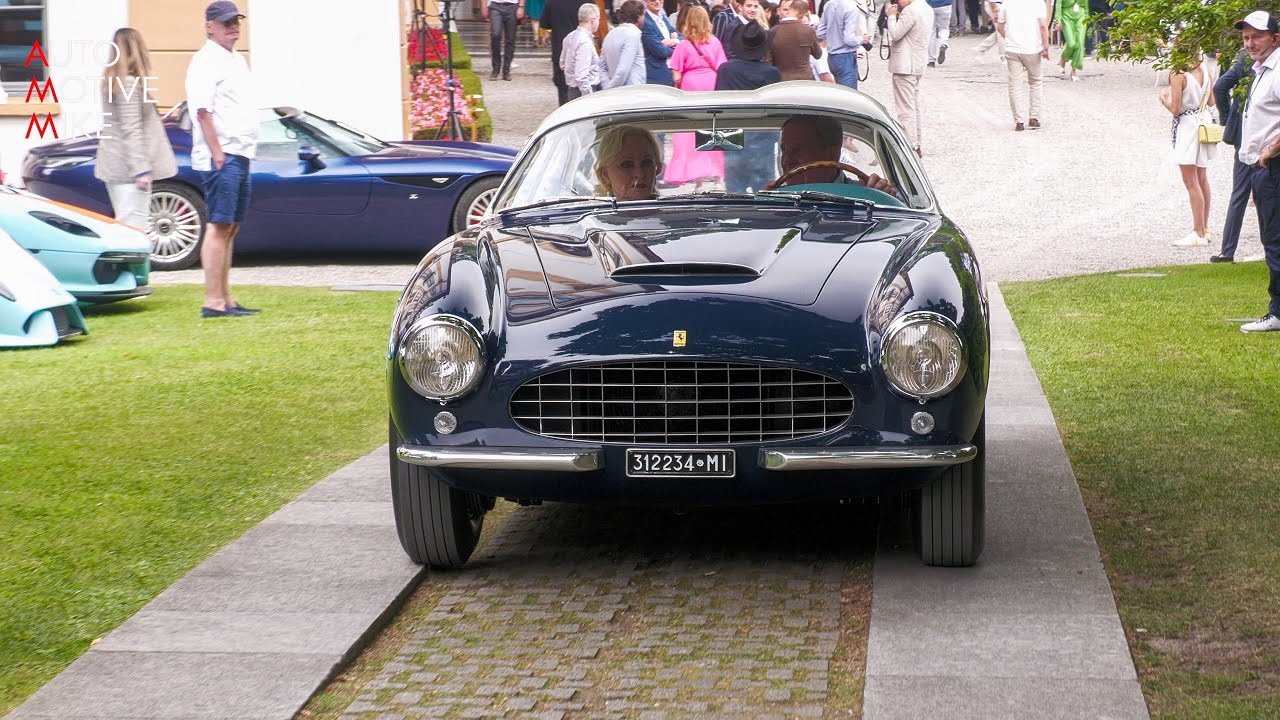 1956 Ferrari 250 GT Zagato - Villa d'Este 2022 - YouTube