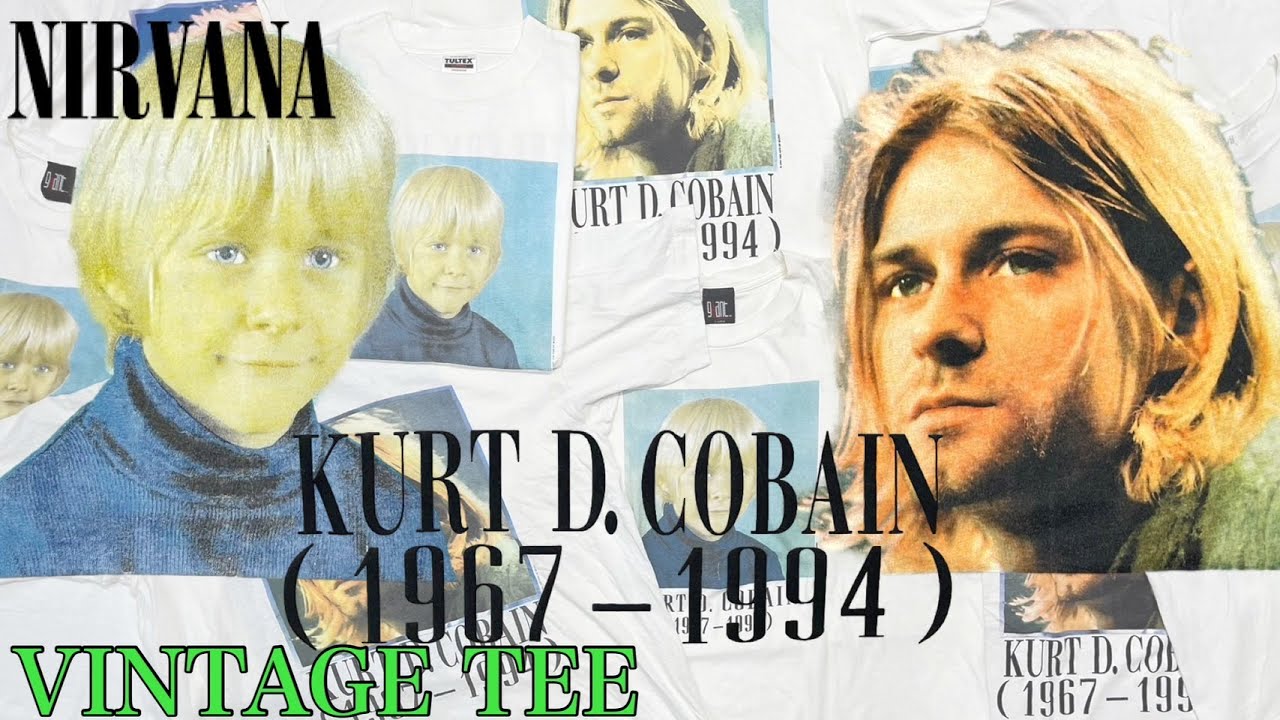 7/14 カート追悼メモリアルTEE特集！ 幼少期も青年期も選び放題な