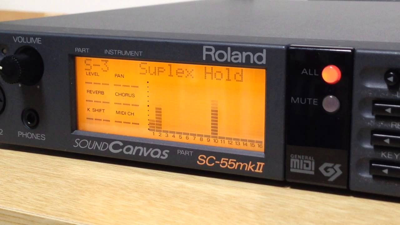 M7696 Roland SOUND Canvas SC-55mkⅡ Roland Sound Canvas SC
