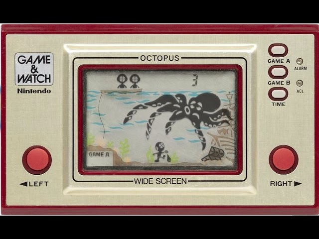 任天堂 ゲームウォッチ オクトパス Game&Watch 🐙 Octopus 🐙 Retro