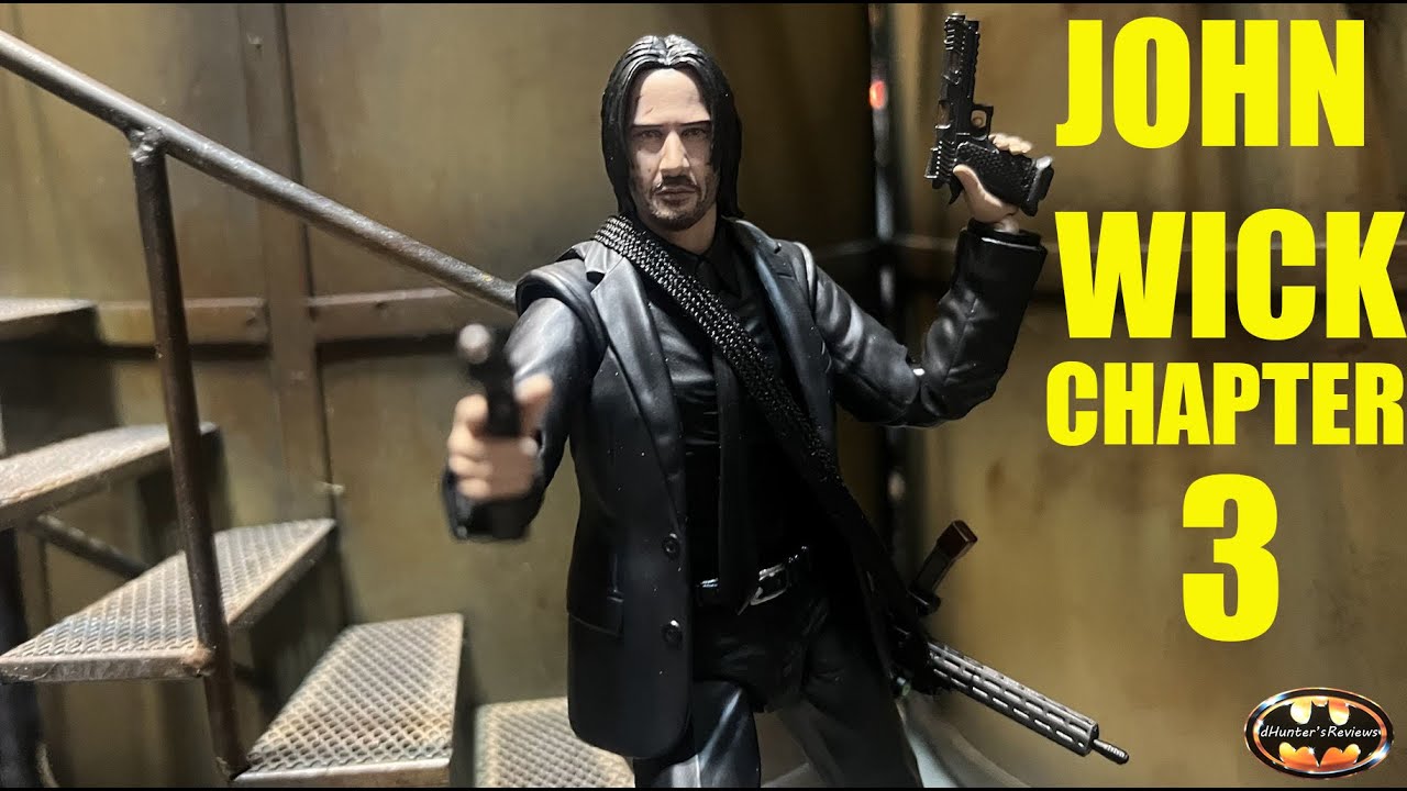 Mafex John Wick Chapter 3 Parabellum Keanu Reeves Action Figure