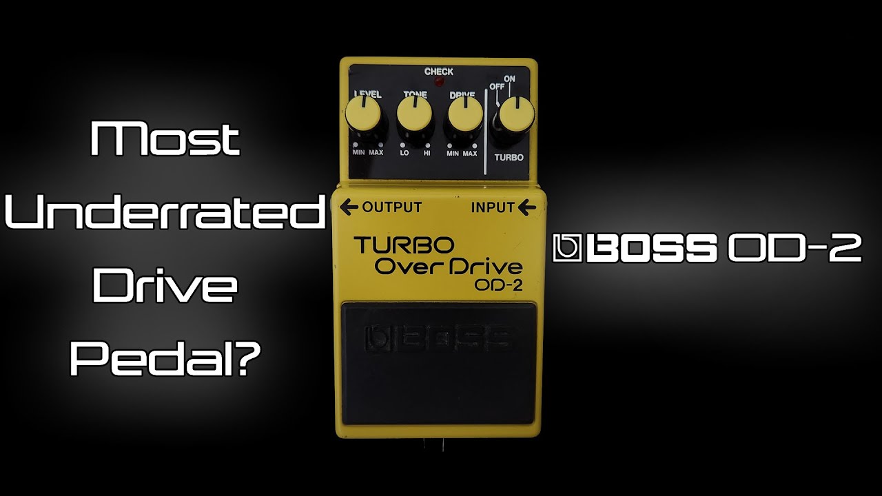 Is This The Most Underrated Drive Pedal Ever?! - BOSS OD-2 TURBO