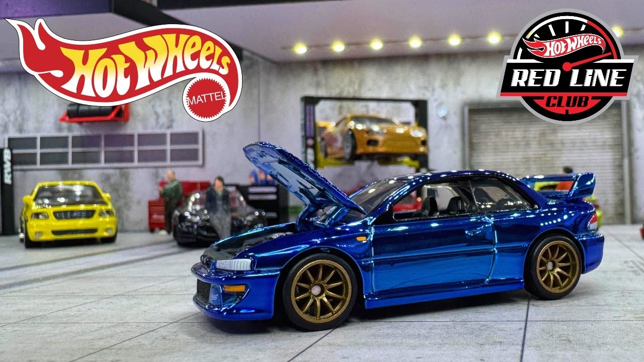 ホットウィール スバル インプレッサ WRX 22B-STi バージョン RLC