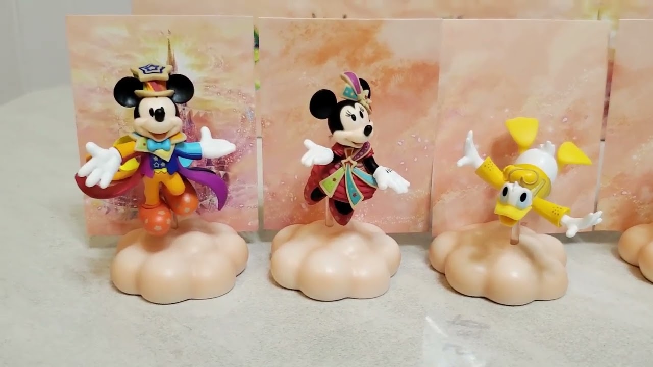 ディズニーリゾート 40周年 ミニチュア フィギュア 全7種類