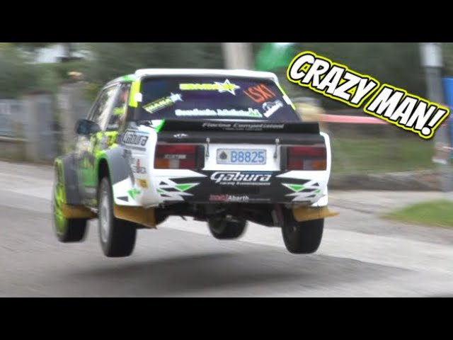 CRAZY Paolo Diana Fiat 131 Racing! - OnBoard SS 