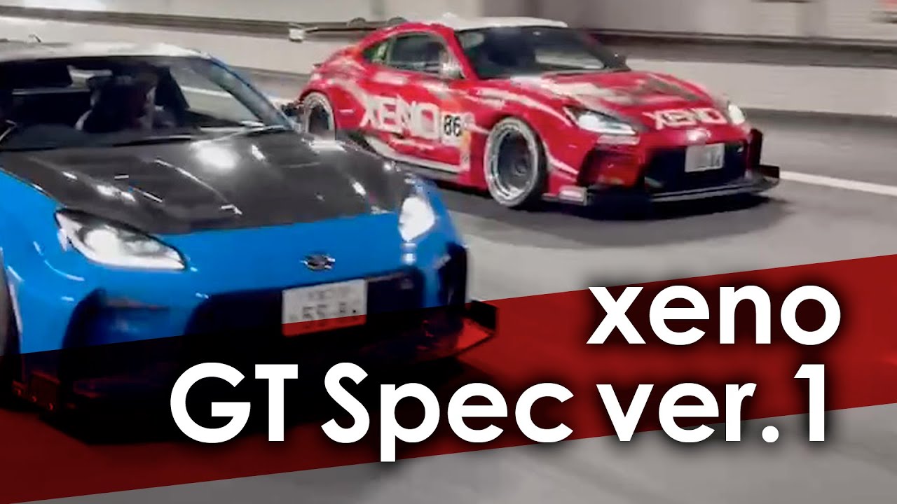 xeno公式チャンネル】xeno ワイドボディGR86 並走動画 #gr86 #gt300
