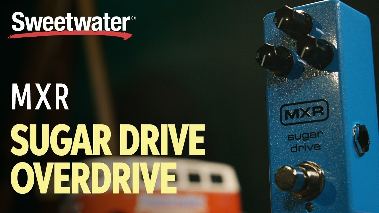 MXR Sugar Drive Overdrive Pedal Review - YouTube