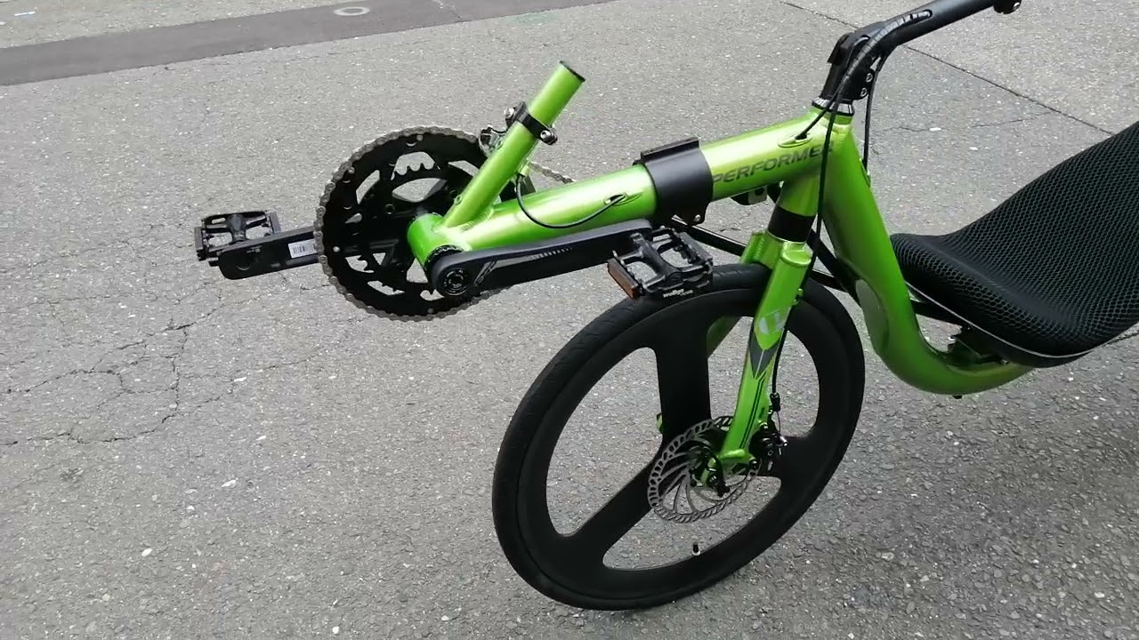 R*y様 リカンベント自転車 Performer X-Low グリーン 動画で紹介