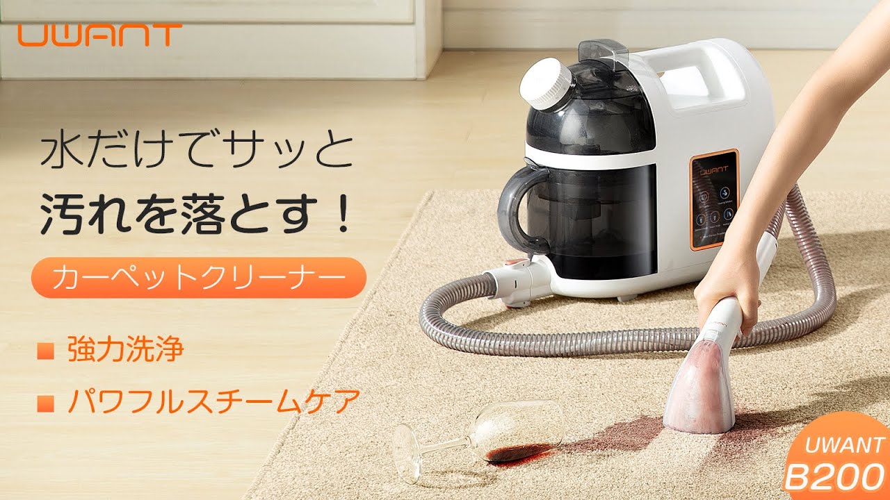 充電式×12000Pa強力吸引】Yadea R9 カーペットクリーナー 洗車