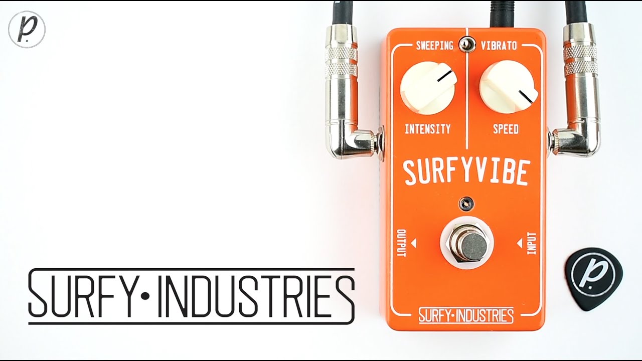 Surfy Industries SurfyVibe Vibrato Phaser Chorus Tremolo - YouTube