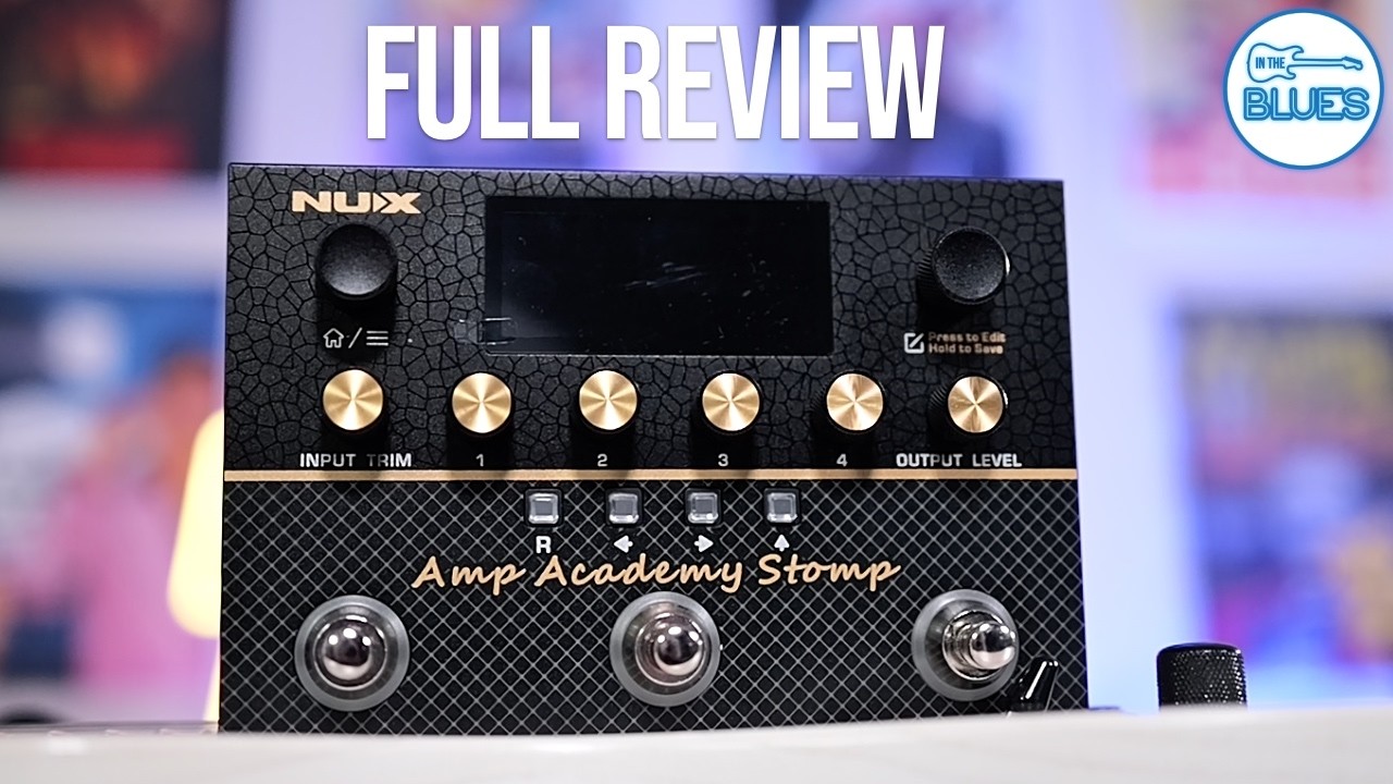 NUX Amp Academy Stomp Review: The NEW Multi-Effects Processor is