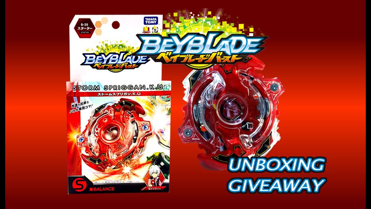 Beyblade Burst ベイブレードバースト B-35 Storm Spriggan Knuckle