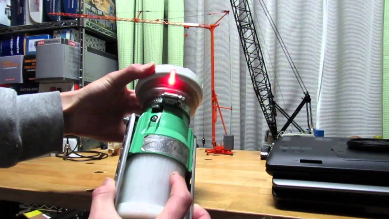 能美防災 FTGJ001-Z 加煙試験器 - YouTube