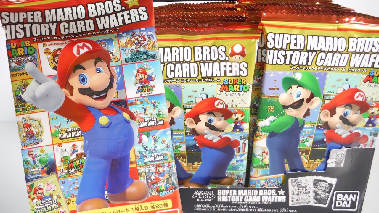 ウエハース カード newスーパーマリオブラザーズwii マリオ35周年 未