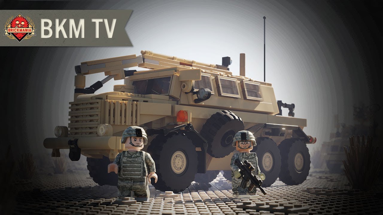 BRICKMANIA BUFFALO 地雷除去車両 限定版 Buffalo – Mine Protected