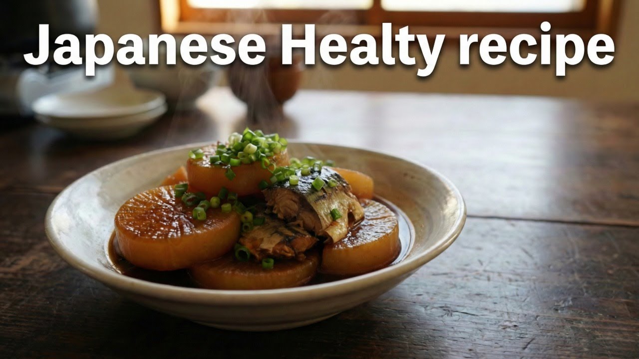 Japanese Chef's Recipe｜Just Simmer 5 Minutes: Daikon & Canned