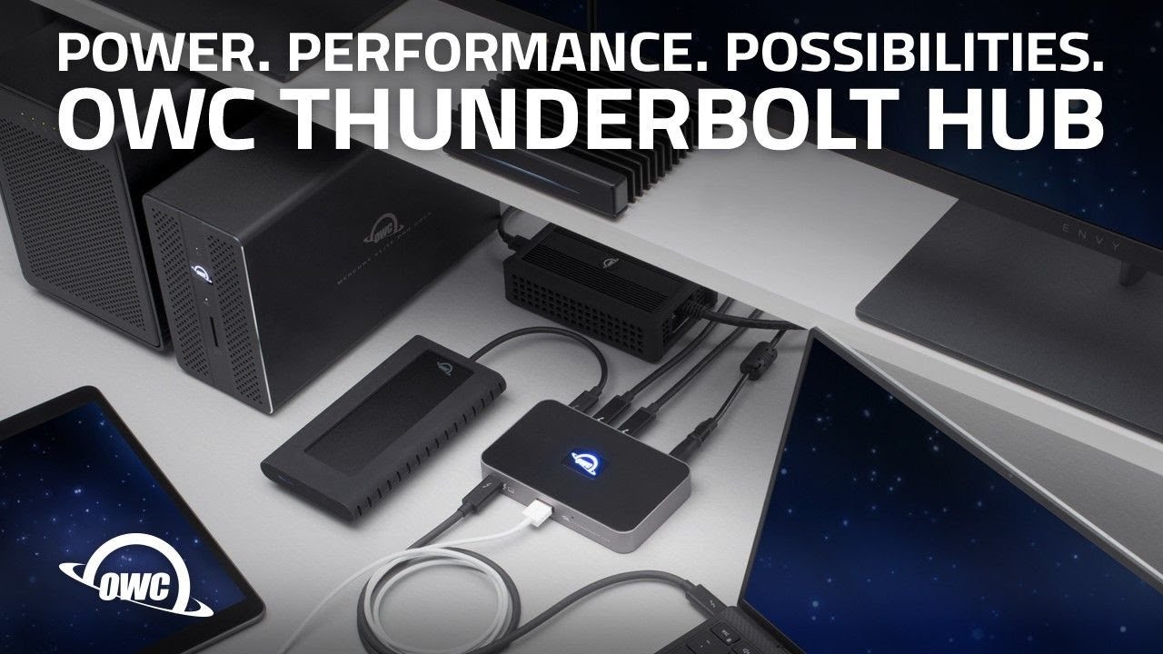 OWC Thunderbolt Hub: More Ports, More Power, More Creativity