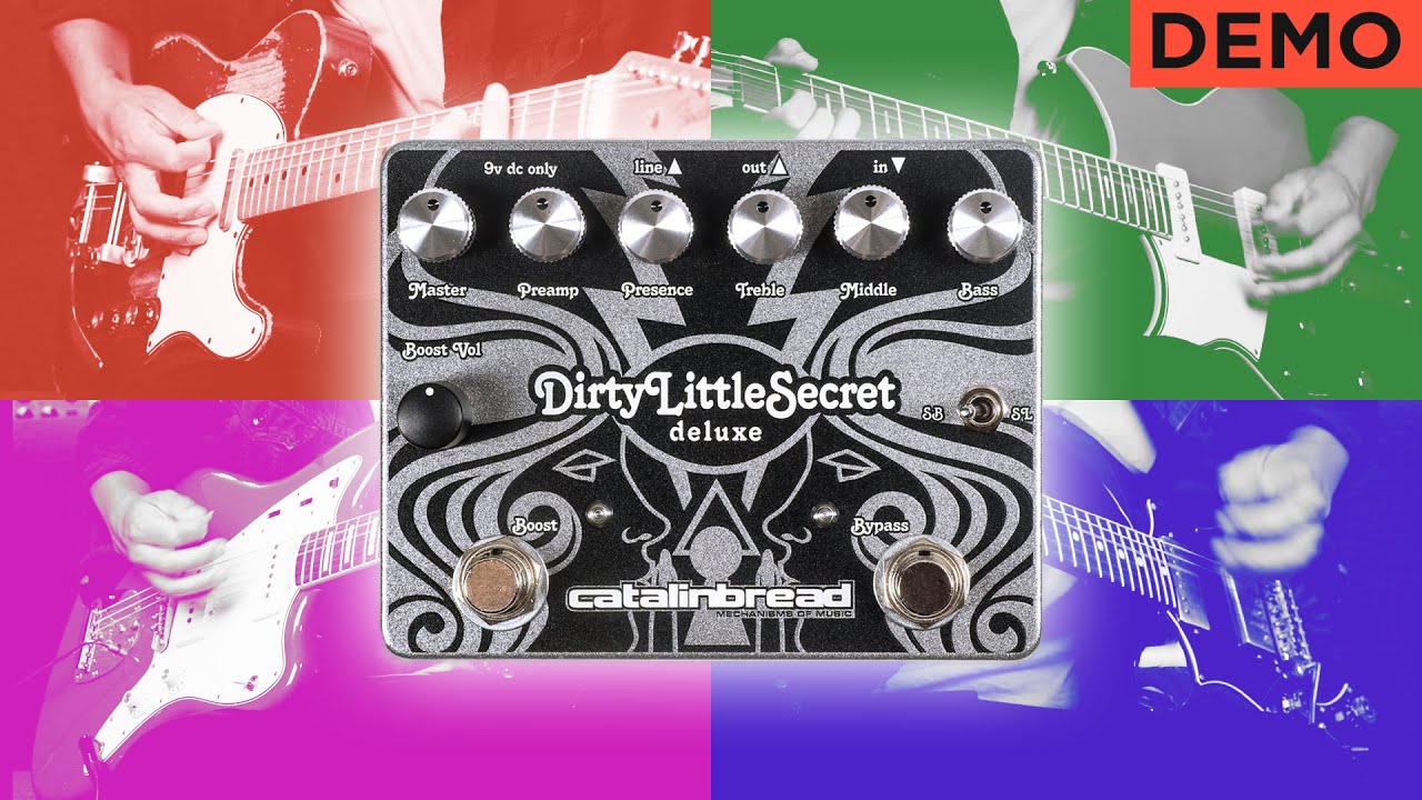 Dirty Little Secret Deluxe – Catalinbread Effects