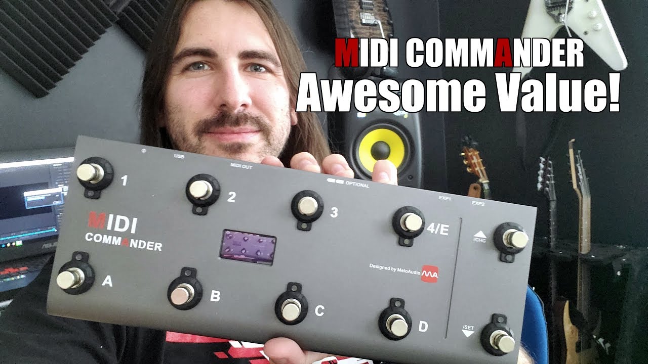 MeloAudio MIDI Commander - Versatile and AFFORDABLE! - YouTube