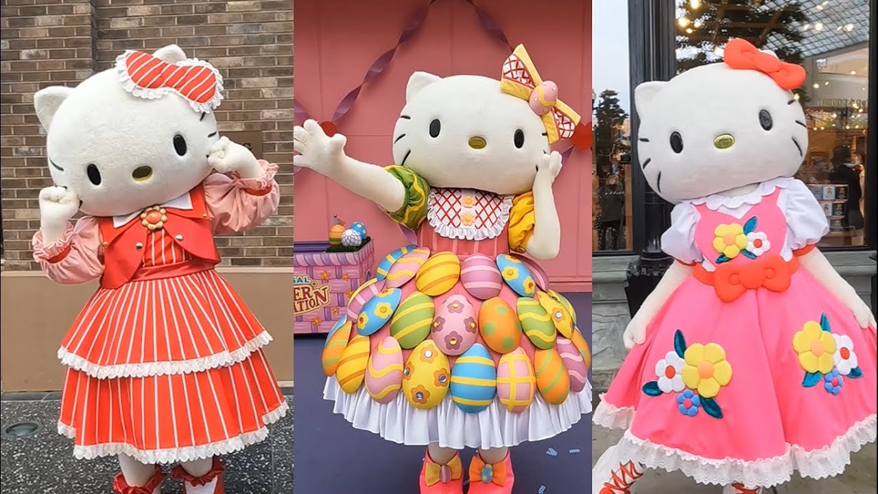 Hello Kitty and Daniel Greetings！UniversalStadiosJapan - YouTube