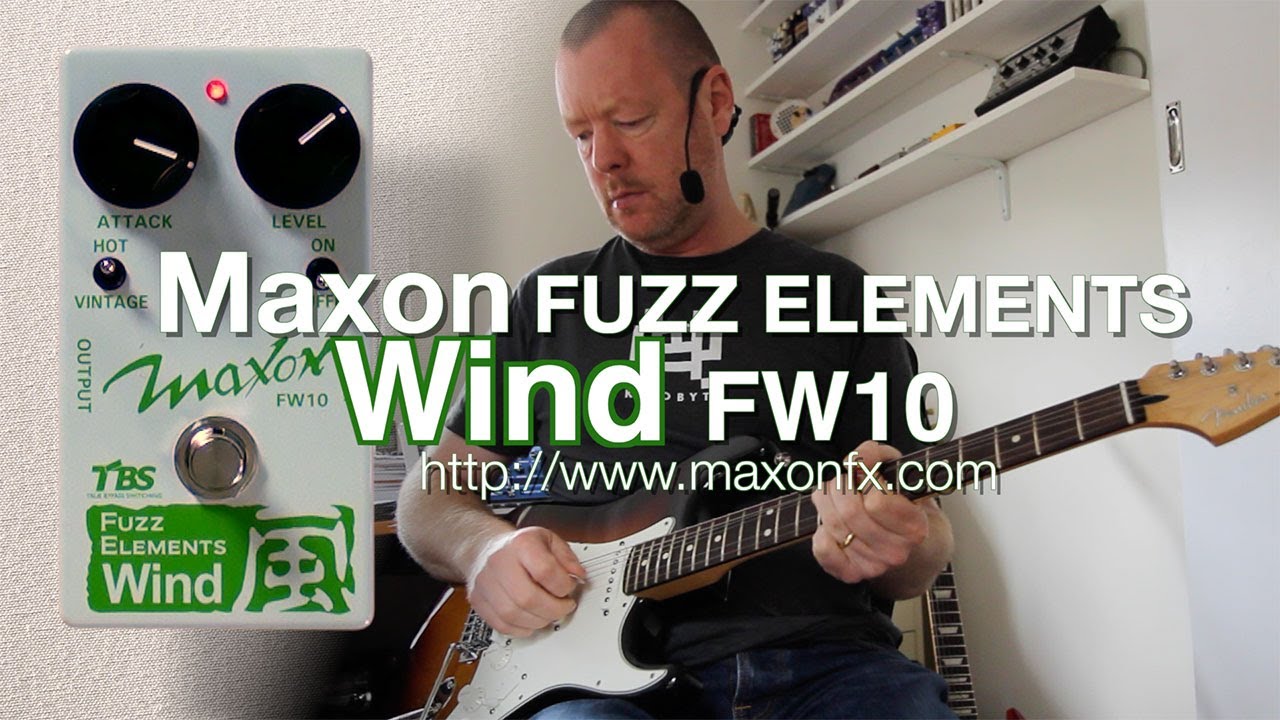 Maxon : WIND Fuzz - Demo - YouTube