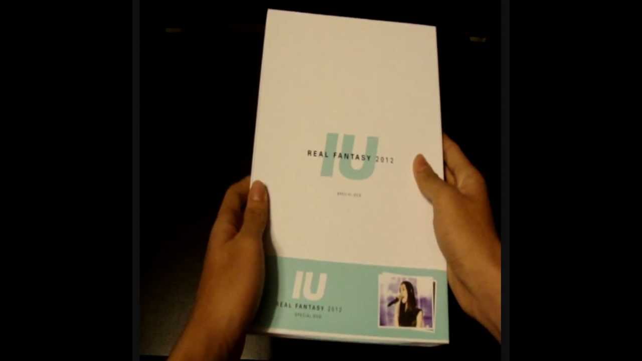 IU Real Fantasy 2012 Special DVD Unboxing - YouTube