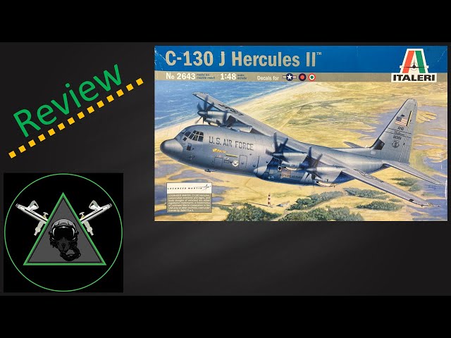 C130J Herkules II Kit Review 1/48 Italeri - YouTube