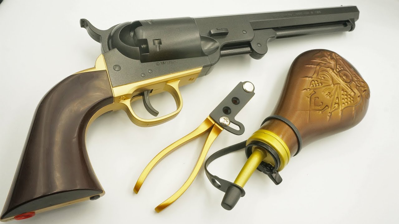 It's like a model gun!? A super realistic M1851 Navy water gun