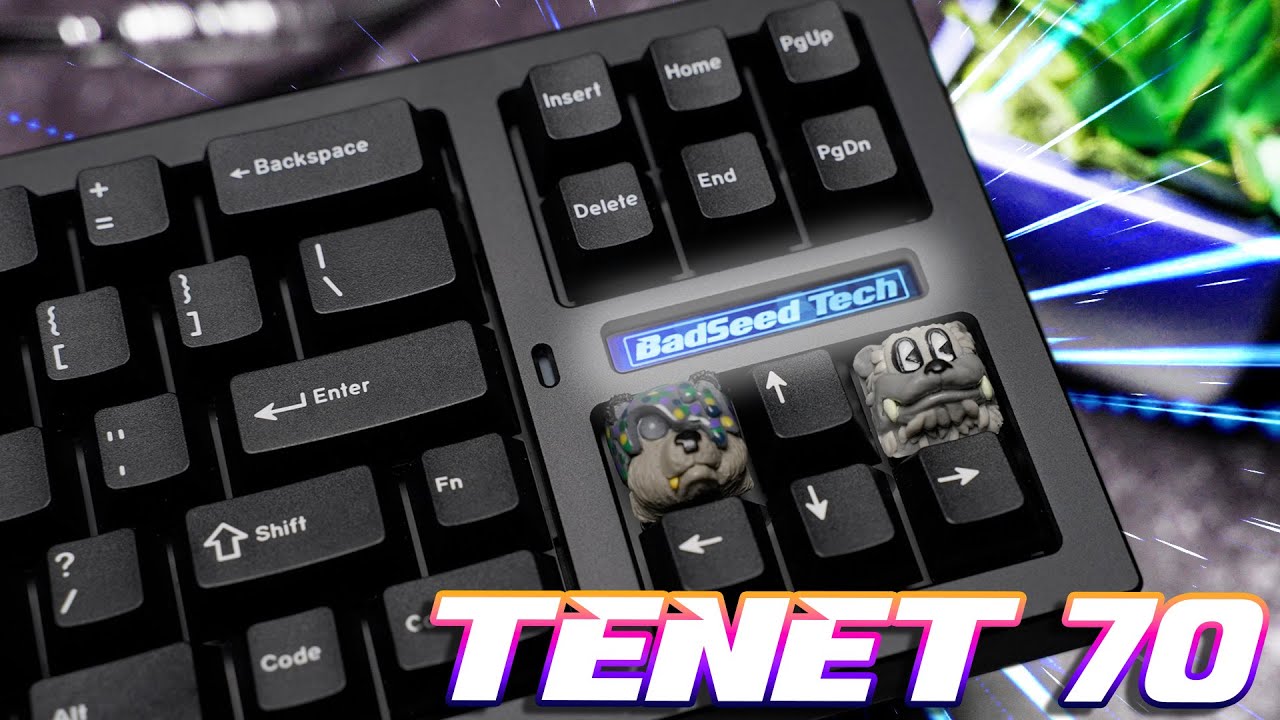The Tenet 70 Keyboard Can SHAPESHIFT? - YouTube