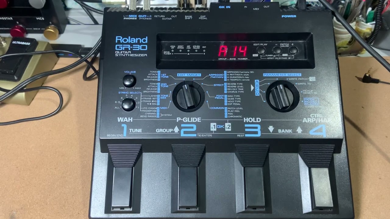 Roland GR-30 : Testing - YouTube