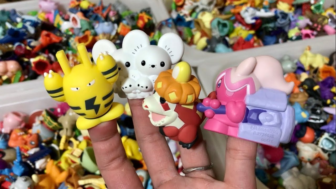 ポケモンキッズ 指人形 まとめ売り 114体 ポケモンキッズ収集物語【指