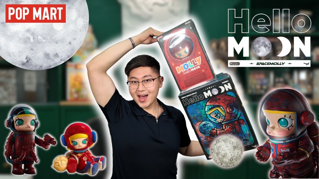 LIMITED EDITION! 😱 Mega Space Molly 400% Hello Moon + Action
